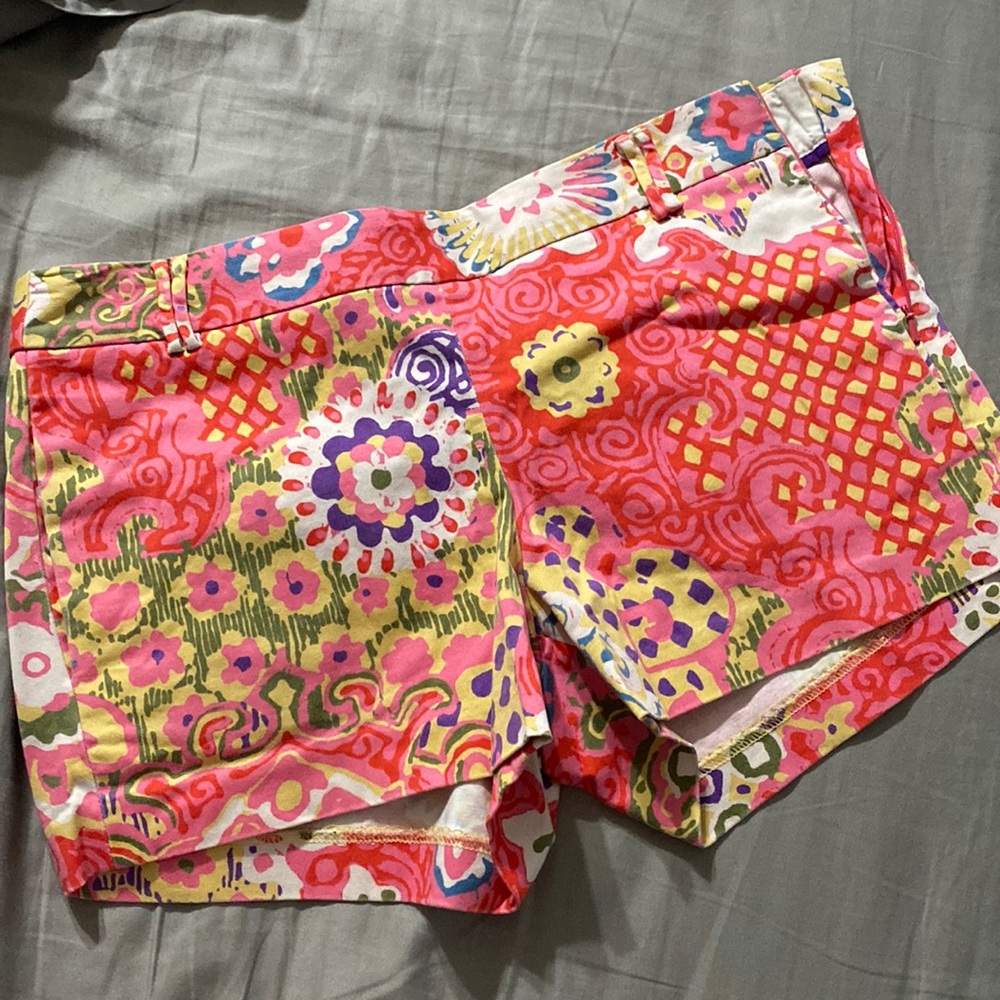 Pink coral JCrew shorts